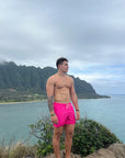 Hot Pink Board Shorts