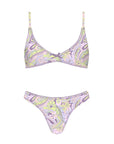 Purple Paisley Bikini