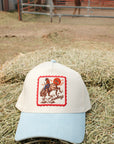 Bucking Horse Hat - Light Denim
