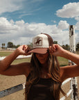 Bucking Horse Hat - Brown