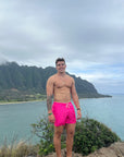 Hot Pink Board Shorts