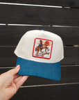 Bucking Horse Hat - Denim