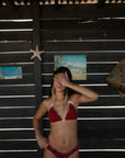 Scarlet Tide Bikini