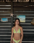 Lemon Lime Triangle Bikini