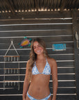 Two Faced Flowers Reversible Bikini Set