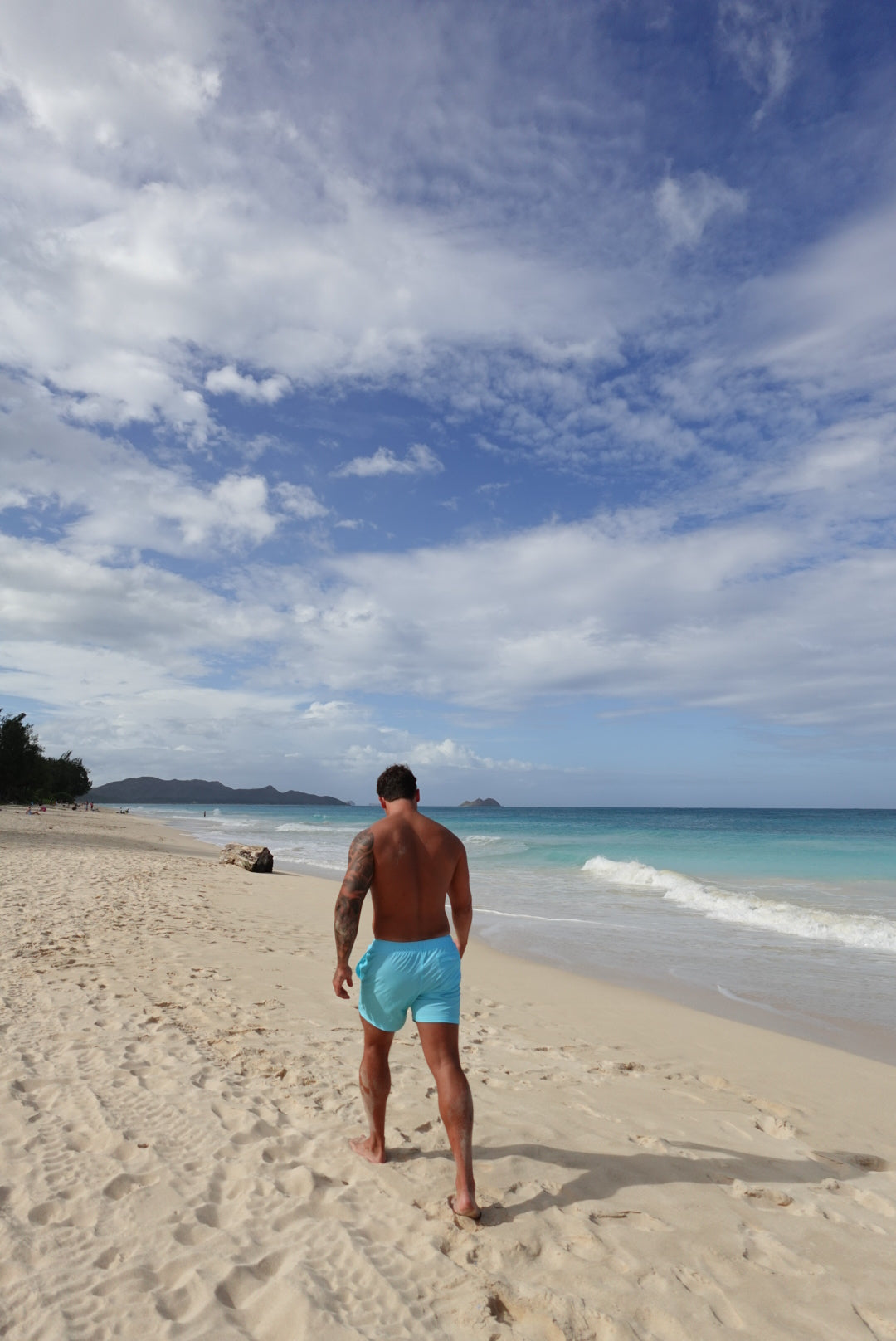 Bright Blue Board Shorts