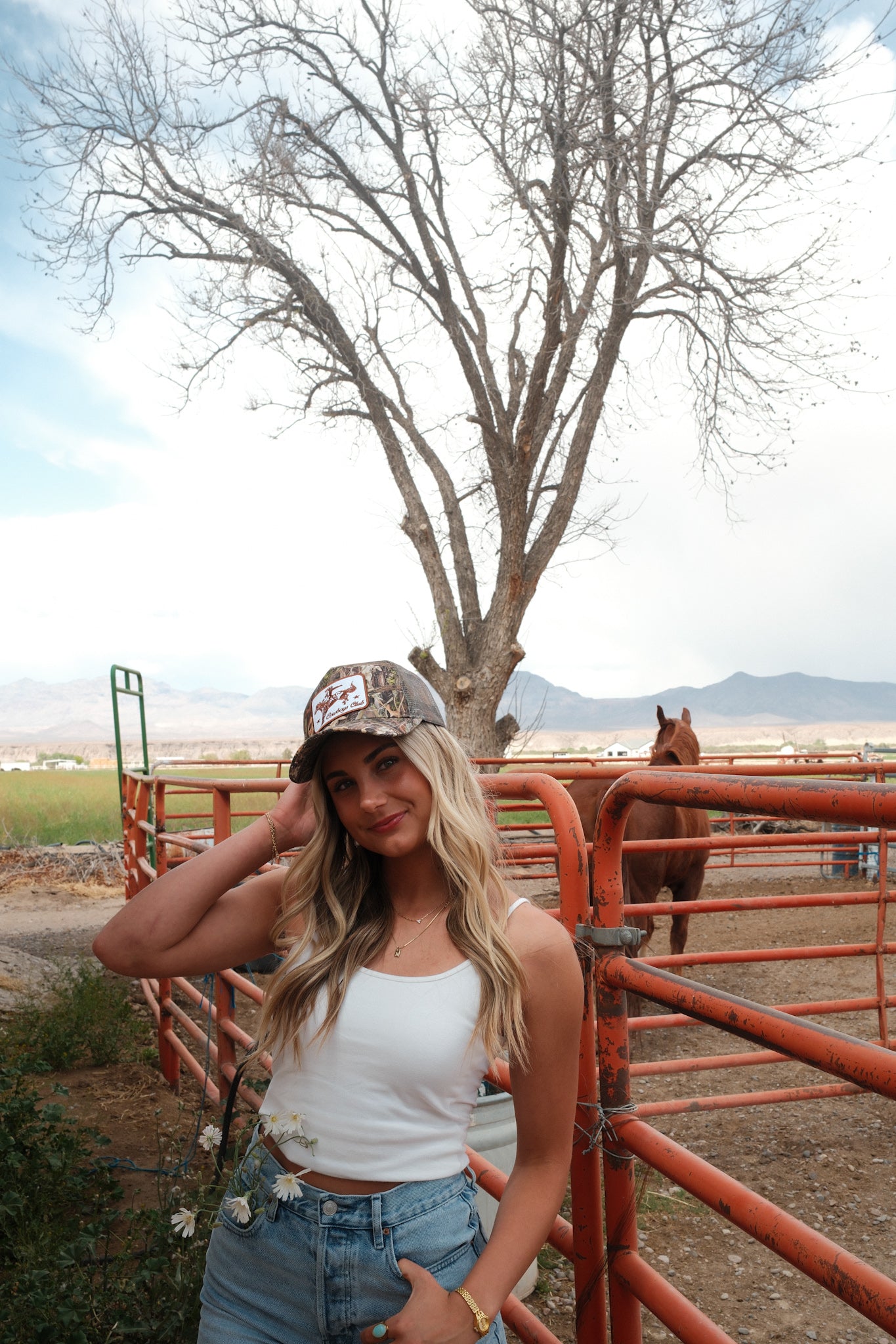 Cowboy Club Hat - Camo