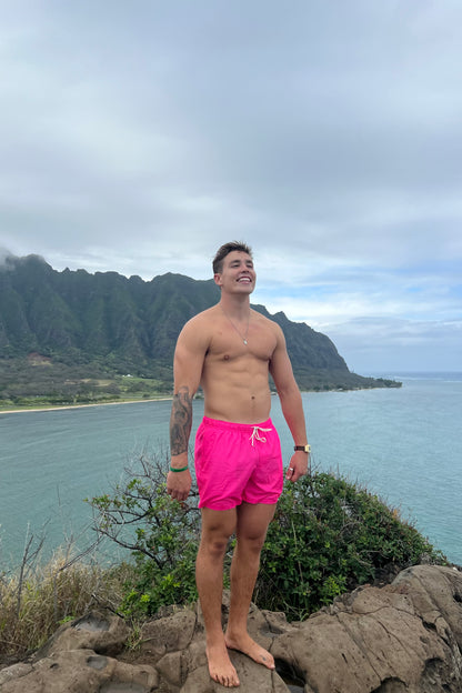 Hot Pink Board Shorts