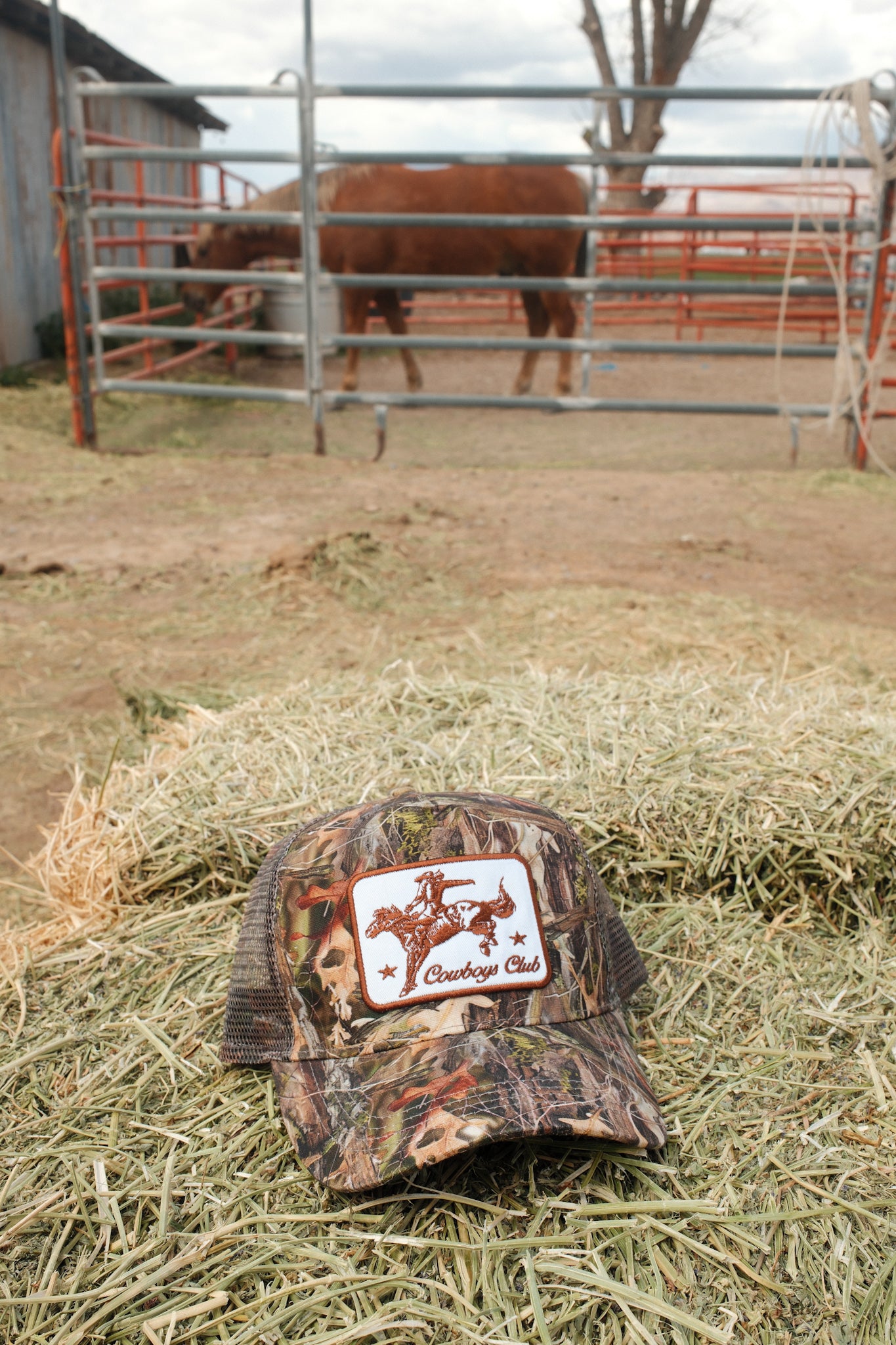 Cowboy Club Hat - Camo