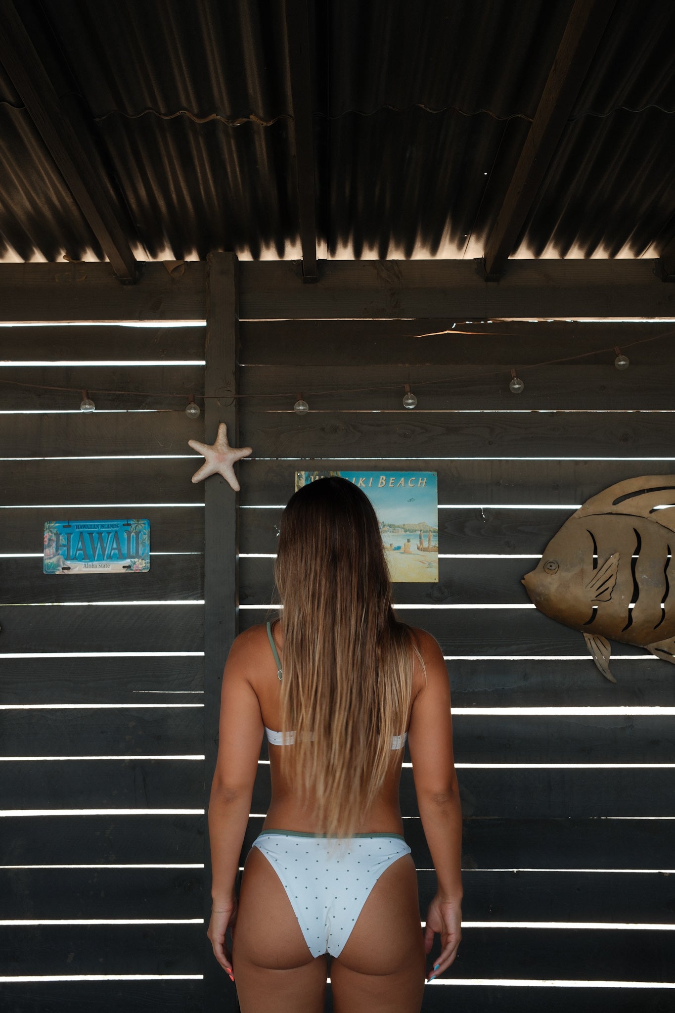 Matcha Dot Bikini