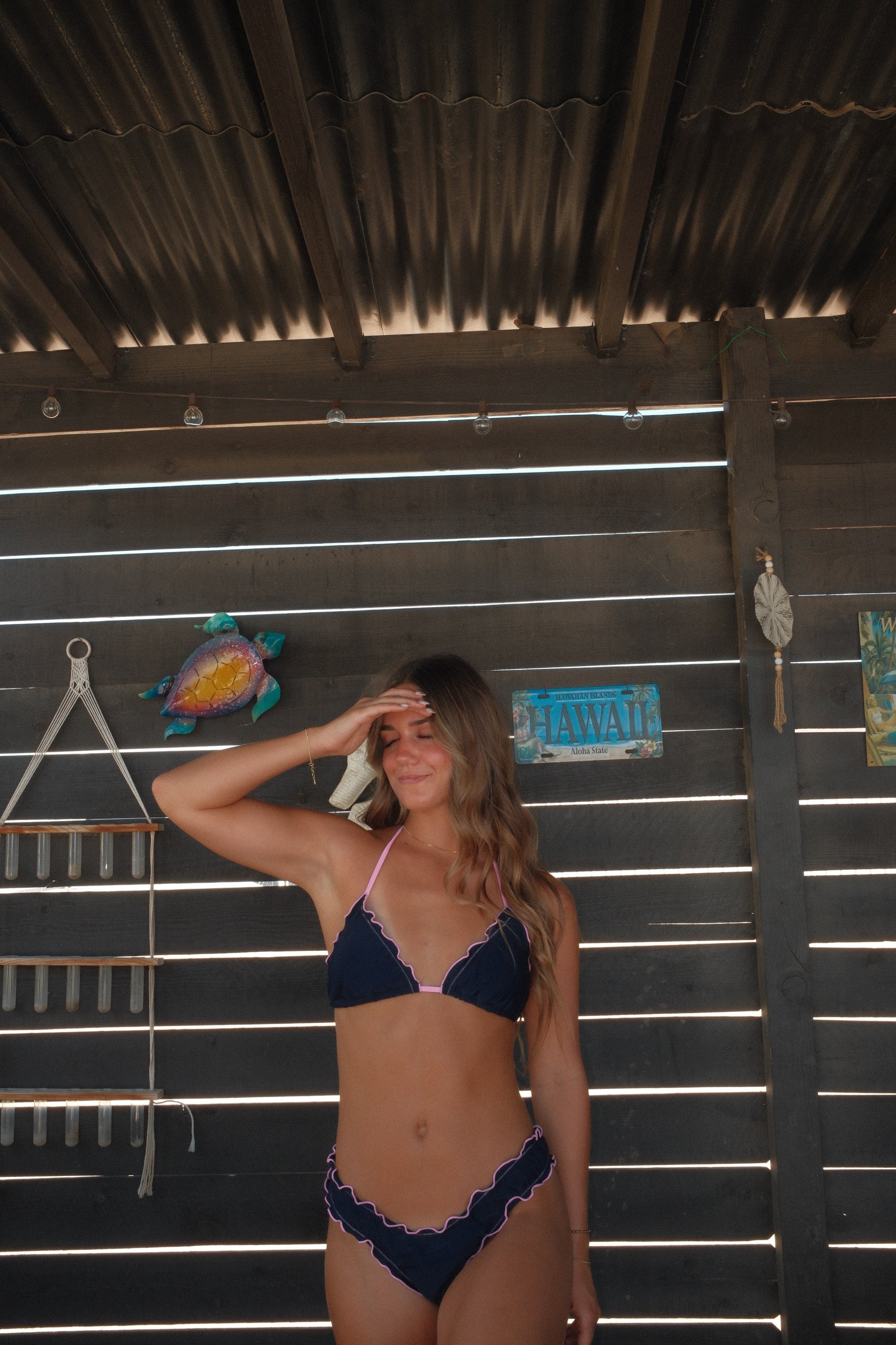 Pink Night Bikini Set