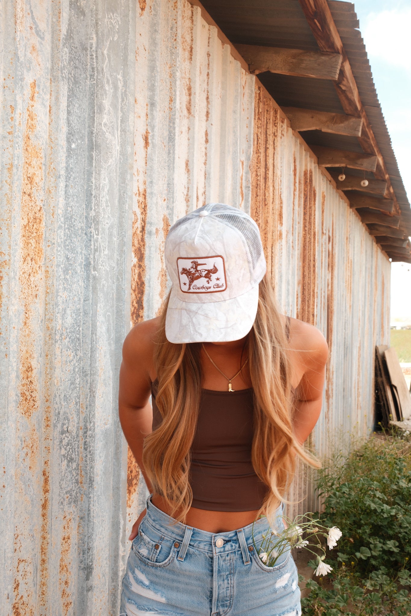 Cowboy Club Hat - Light Camo
