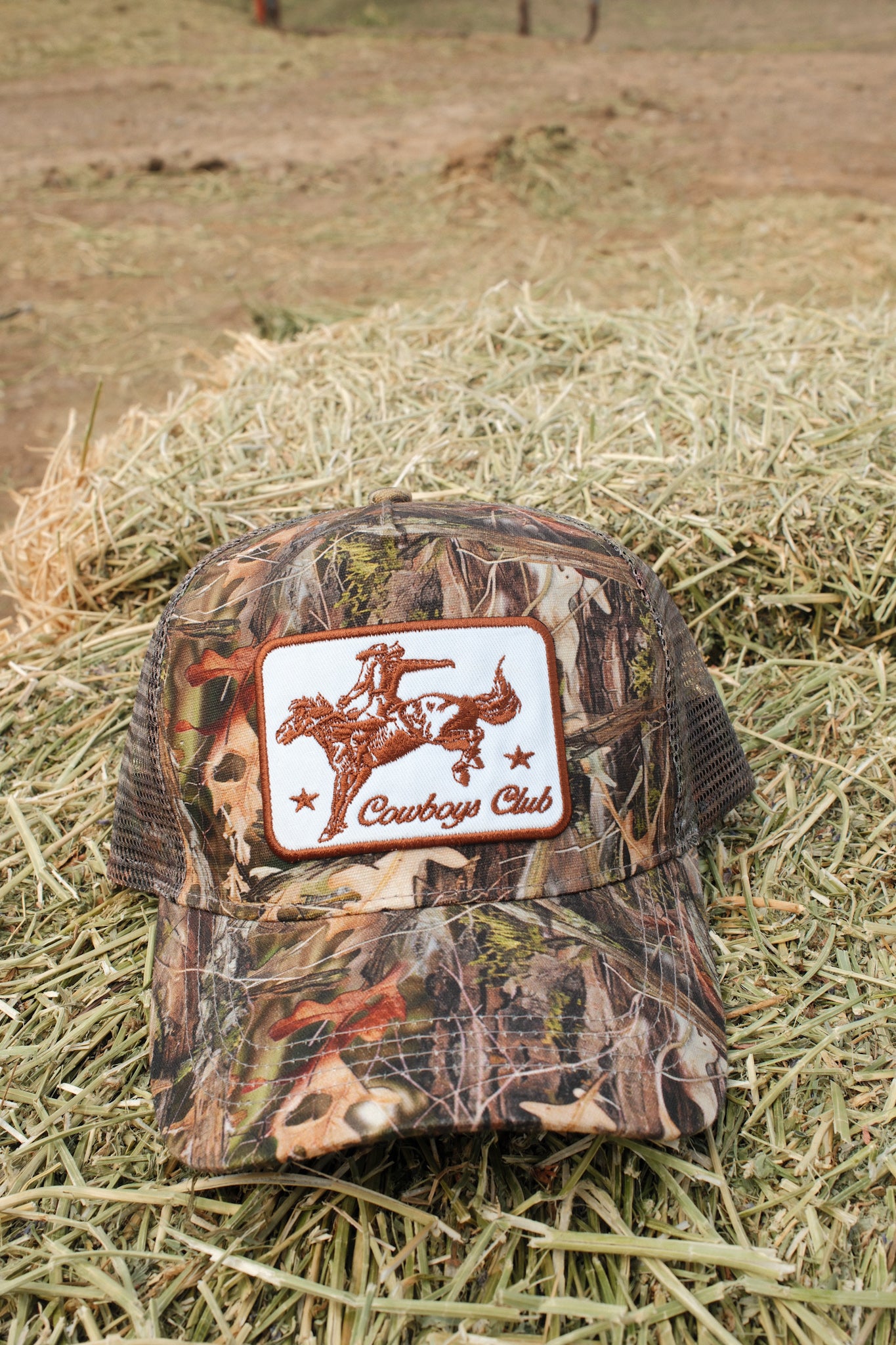 Cowboy Club Hat - Camo