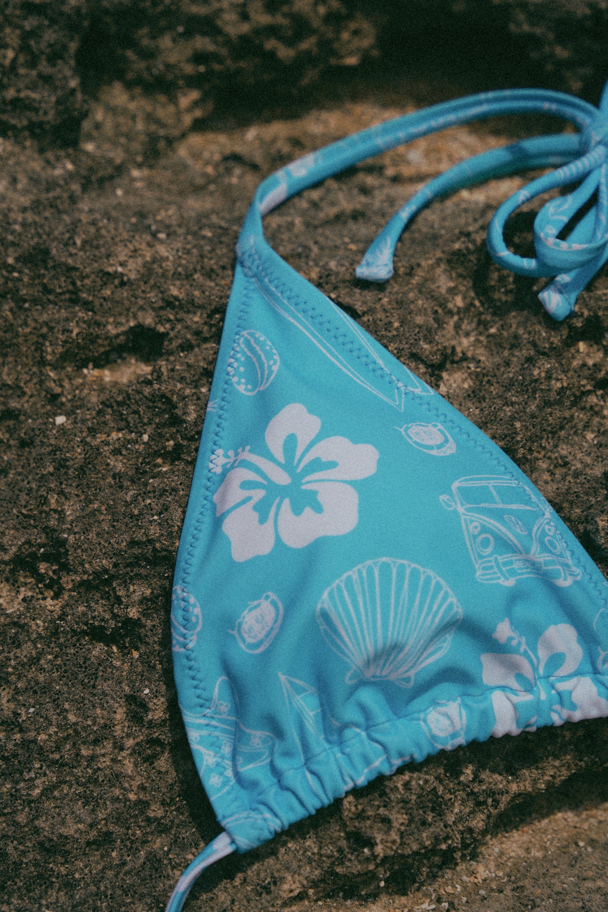 Beach Bum Triangle Top