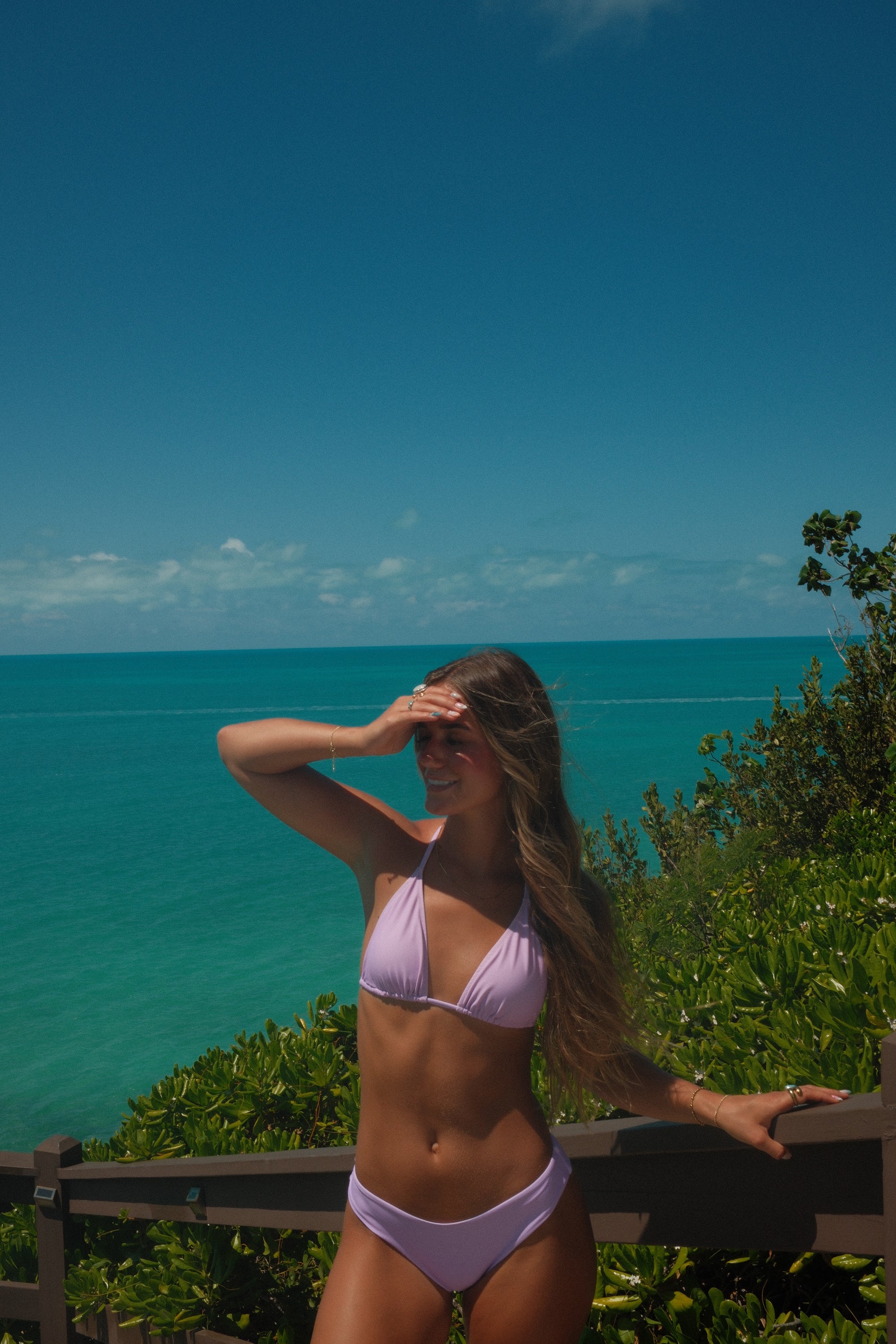 Violet Hour Triangle Top