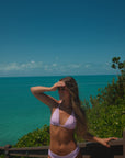 Violet Hour Triangle Top