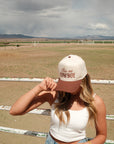 Kiss Me Cowboy Hat - Brown