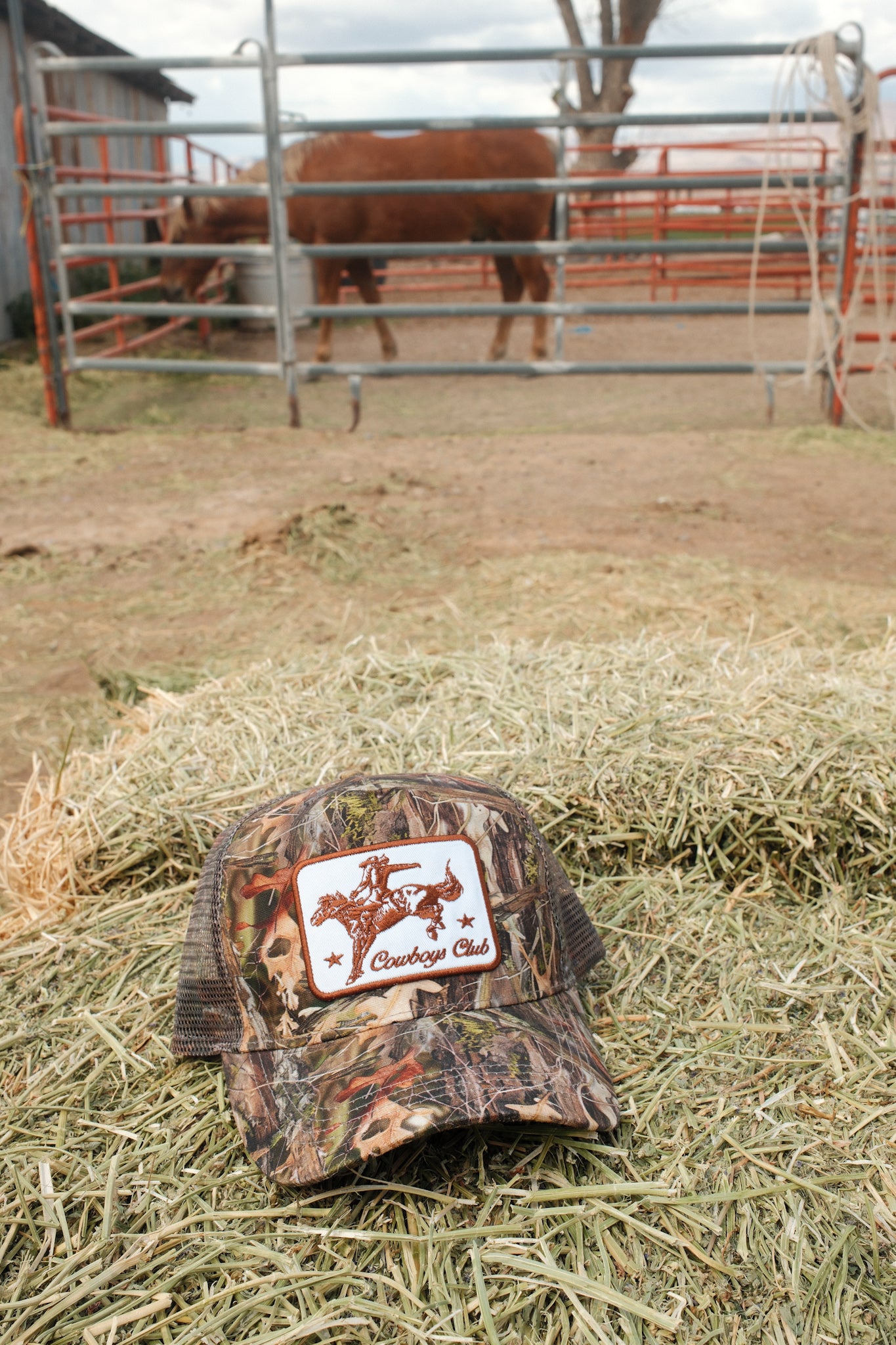 Cowboy Club Hat - Camo