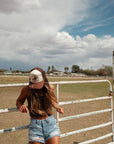 Bucking Horse Hat - Brown